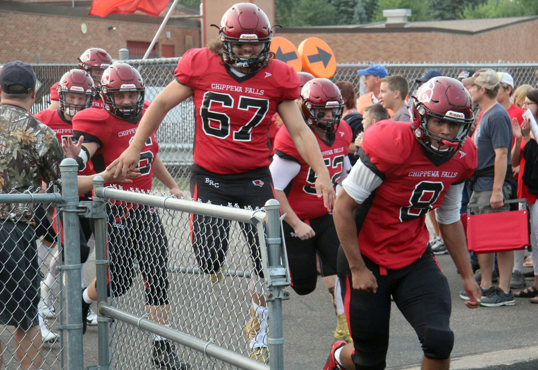 Holmen at Chi-Hi football 8-17-18